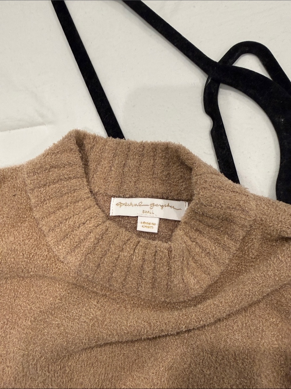 Spiritual Gangster Women's Cozy Crewneck Sweater - Tan - Picture 3 of 3